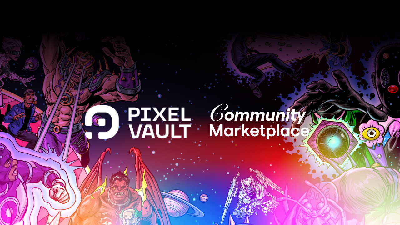 Explore Web3's First Multi-Franchise: Pixel Vault Community Marketplace is Live