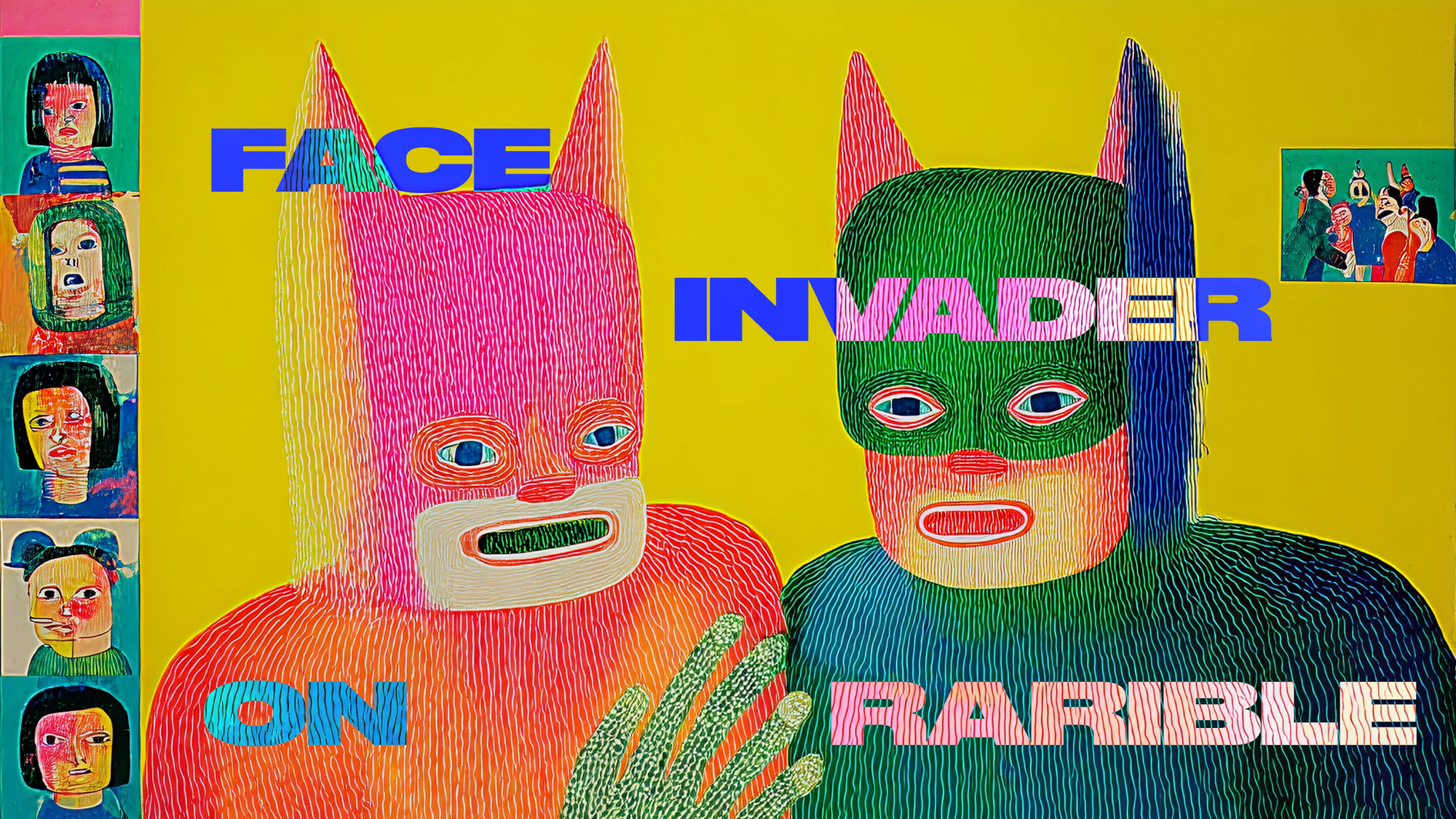 Shaun Keenan & time’s Face Invader on Rarible